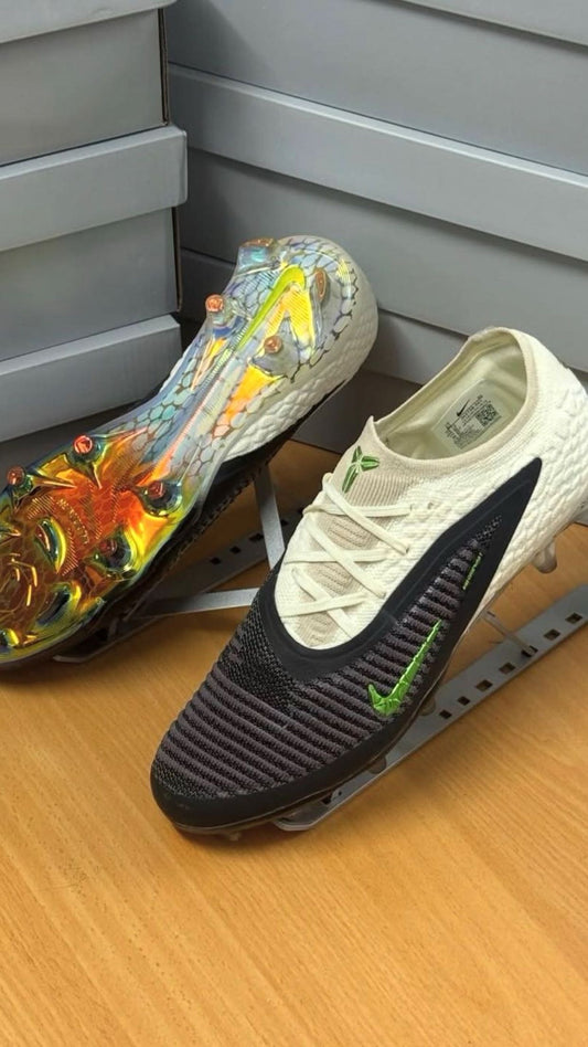 Nike Phantom GX 2 white black green football boots